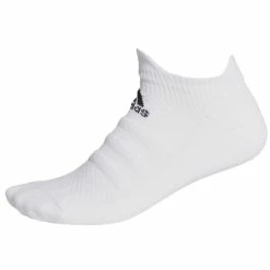Best Pirce 🛒 Adidas Alphaskin No Show Low 🧦 Socks White 🧨