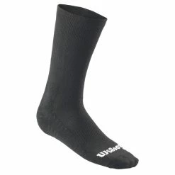 Best Pirce 🥰 Wilson Men's Rush Pro Crew Sock Black 🛒