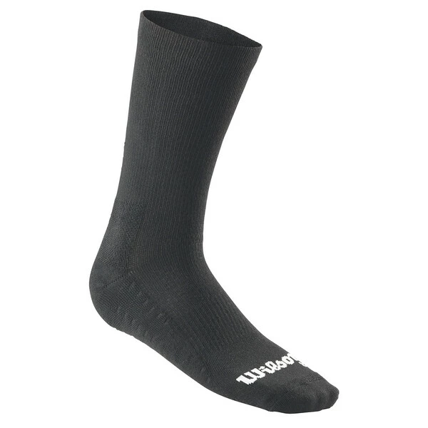Best Pirce ๐ฅฐ Wilson Men's Rush Pro Crew Sock Black ๐