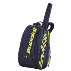 New ⭐ Babolat Pure Aero 🎒 Backpack - Black Yellow 🛒