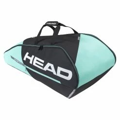 Outlet 😀 Head Tour Team 9R Supercombi Racket Bag Black Mint 🧨