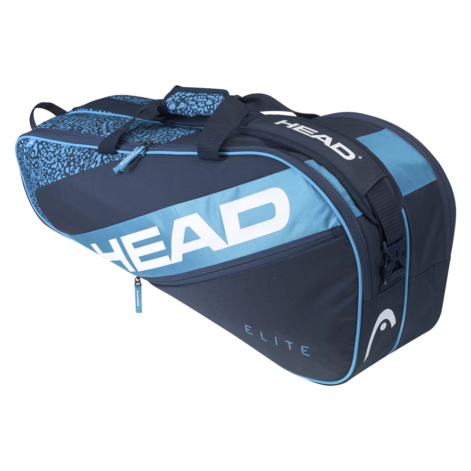 Promo 😉 Head Elite 6R Combi Racket Bag Blue Navy ✨