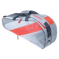Best Sale 💯 Head Elite 6R Combi Racket Bag Grey Orange ⭐