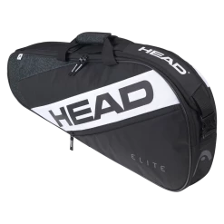 Buy 😀 Head Elite 3 Racket Bag Black White 🎁