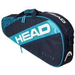 Discount 🎁 Head Elite 3 Racket Bag Blue Navy 👍