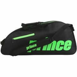 Promo 🧨 Prince Thermo 3 Racket Bag - Black Green 😍