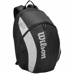 Best Sale ✨ Wilson Roger Federer Team 🎒 Backpack Black White 🤩