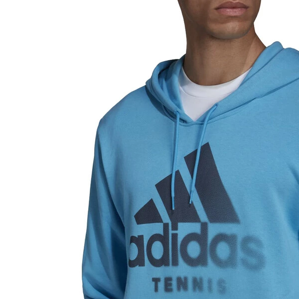 Top 10 ๐ Adidas Men's Tennis Graphic Hoodie Blue ๐ฅ - Image 4