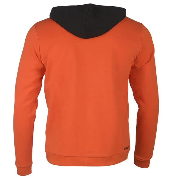 Best Pirce ⌛ Dunlop Unisex Essential Hoodie Orange Anthracite 🔔 - Image 2