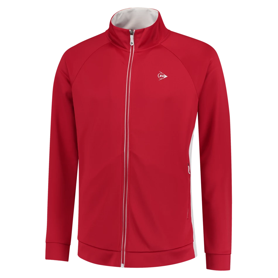 Discount ๐ Dunlop Men's Club Knitted Jacket 2022 Red White ๐