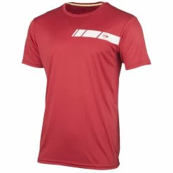 Best deal 👍 Dunlop Boys' Club Crew Tee Red 🎉