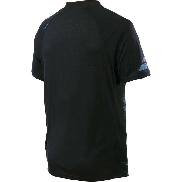 Hot Sale ๐ Babolat Men's Performance Polo Black Parisian Blue โ๏ธ - Image 3