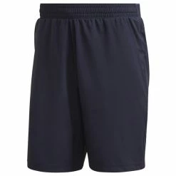 Budget 😍 Adidas Men's Ergo Tennis Shorts Engineered Navy 🔔