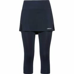 Outlet ๐ Head ๐ฉ Womens Club 3/4 Tights Skort Dark Blue ๐ฅ