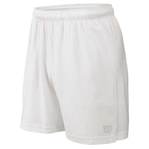 Brand new 💯 Wilson Men's Rush 7 Tennis Woven Short White ❤️