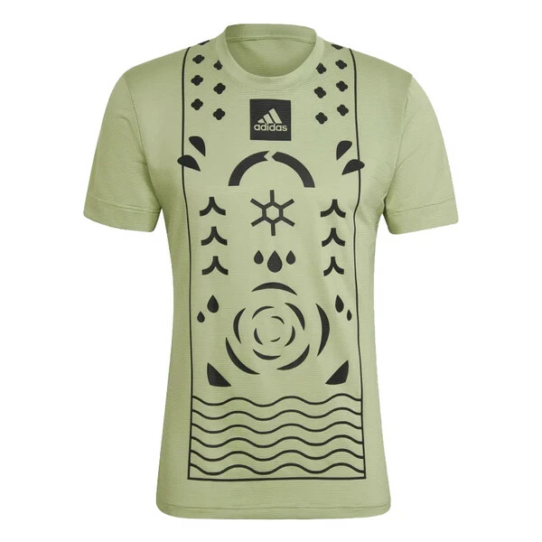 Budget โจ Adidas Men's Paris Freelift Tee Green ๐งจ