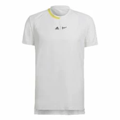 Best Pirce 😉 Adidas Men's London Stretch Woven T-Shirt White 🛒