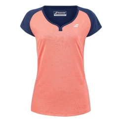 Cheapest 😉 Babolat 👩 Women's Play Cap Sleeve Top Fluo Strike Estate Blue 👍