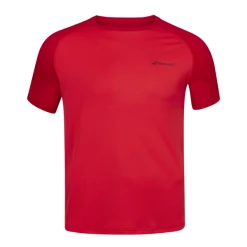 Buy 😀 Babolat Mens Play Crew Neck Tee Tomato Red 👏