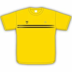 Promo 🌟 Dunlop Men's Nick Matthew Performance T-Shirt Yellow ⌛