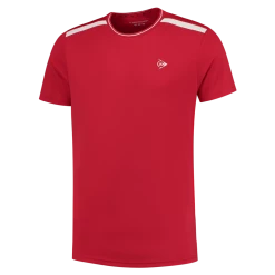 Cheap 😍 Dunlop Men's Club Crew Tee 2022 Red White 🎉