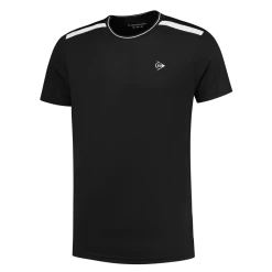 Discount ❤️ Dunlop Men's Club Crew Tee 2022 Black White ⌛