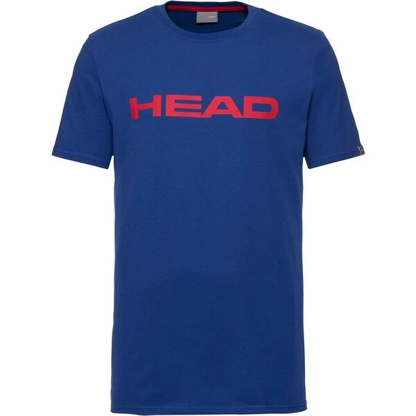 Brand new ✔️ Head Ivan Men's T-Shirt Royal Blue Red 🎉
