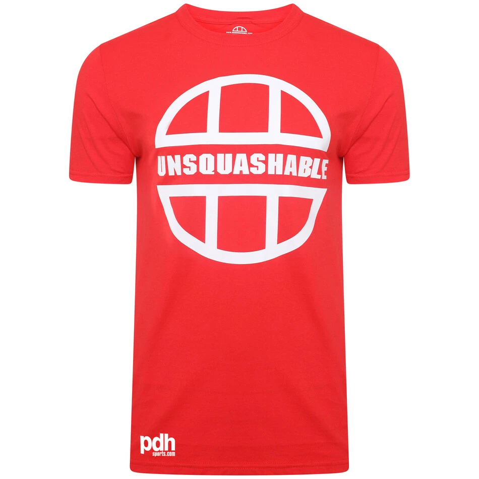 Cheapest โค๏ธ UNSQUASHABLE PDHSports Training Performance T-Shirt Red White ๐