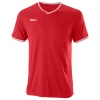 Flash Sale ❤️ Wilson Men's Team II High V-Neck Tee Red ⌛