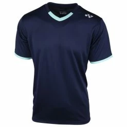 Best Pirce 🥰 Yonex Men's YTM4 Crew T-Shirt Navy Blue 🥰