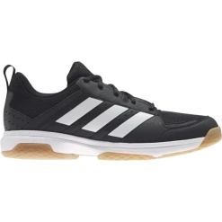 Discount 🔥 Adidas Ligra 7 Mens Indoor Court 👞 Shoes Black 😍