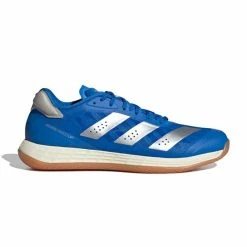 Wholesale 🎁 Adidas Men's Adizero Fastcourt 2.0 Indoor Court 👞 Shoes Glow Blue 🛒