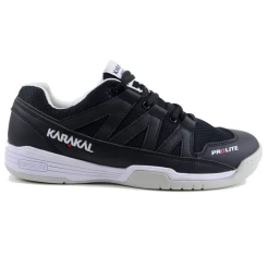 Hot Sale ❤️ Karakal KF ProLite Men's Indoor Court 👞 Shoe Black 🥰