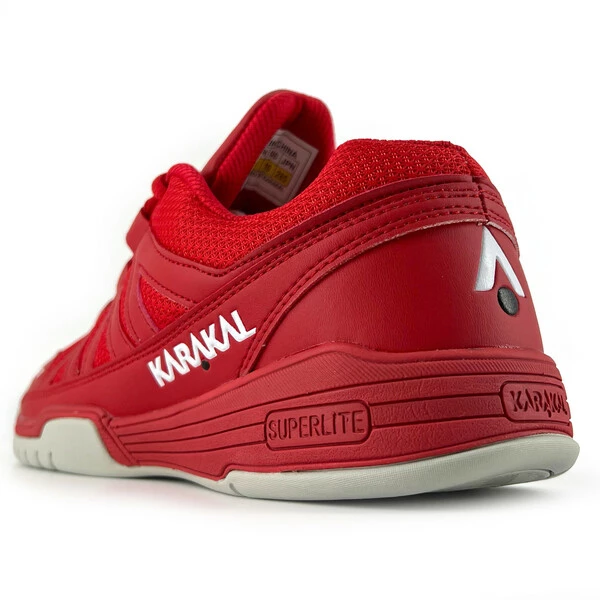 Hot Sale ๐ Karakal KF ProLite Men's Indoor Court ๐ Shoe Red 2022 ๐ - Image 5