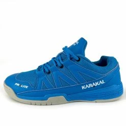 Promo 🎉 Karakal KF ProLite Men's Indoor Court 👞 Shoe Blue 2022 😍