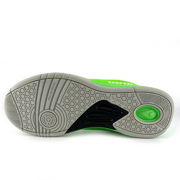 Flash Sale โค๏ธ Karakal KF ProLite Men's Indoor Court ๐ Shoe Green 2022 โญ - Image 4