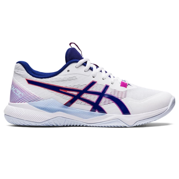 Cheap π Asics π© Women's Gel Tactic Indoor π Shoes White Dive Blue π