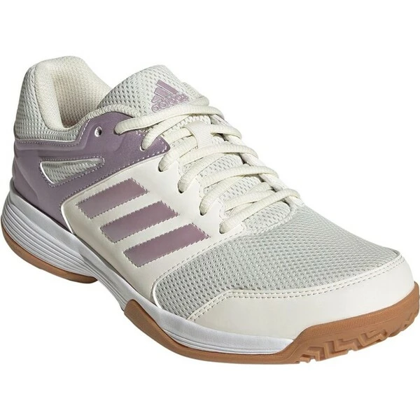 Brand new ๐ฅ Adidas ๐ฉ Women's Speedcourt Indoor ๐ Shoes Off White โ๏ธ - Image 3